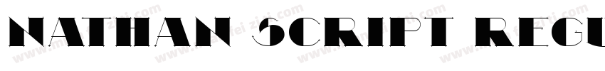 Nathan Script Regula字体转换
